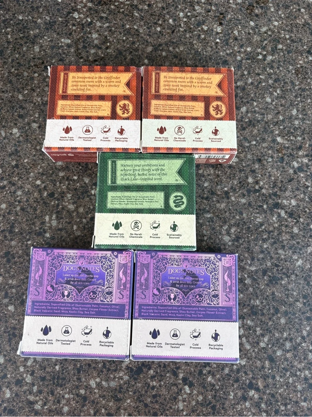 Dr Squatch Harry Potter Themed Men's Natural Cleanser